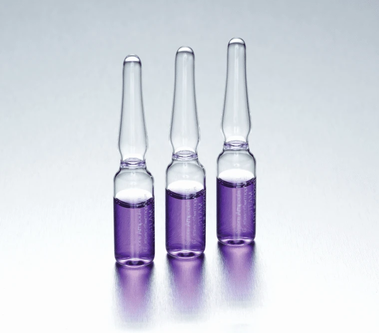 Conditionnement : Ampoule pour charge liquide