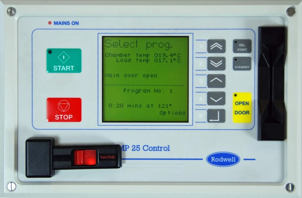 Contrôleur MP25 de nos autoclaves